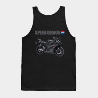 Motorcycle, Biker, Motorcycle Gift, Speed Demon, Motorcycle Gift Idea, Motorcycle Present, Racing, Sports Bike, Birthday Gift Idea For him Tank Top